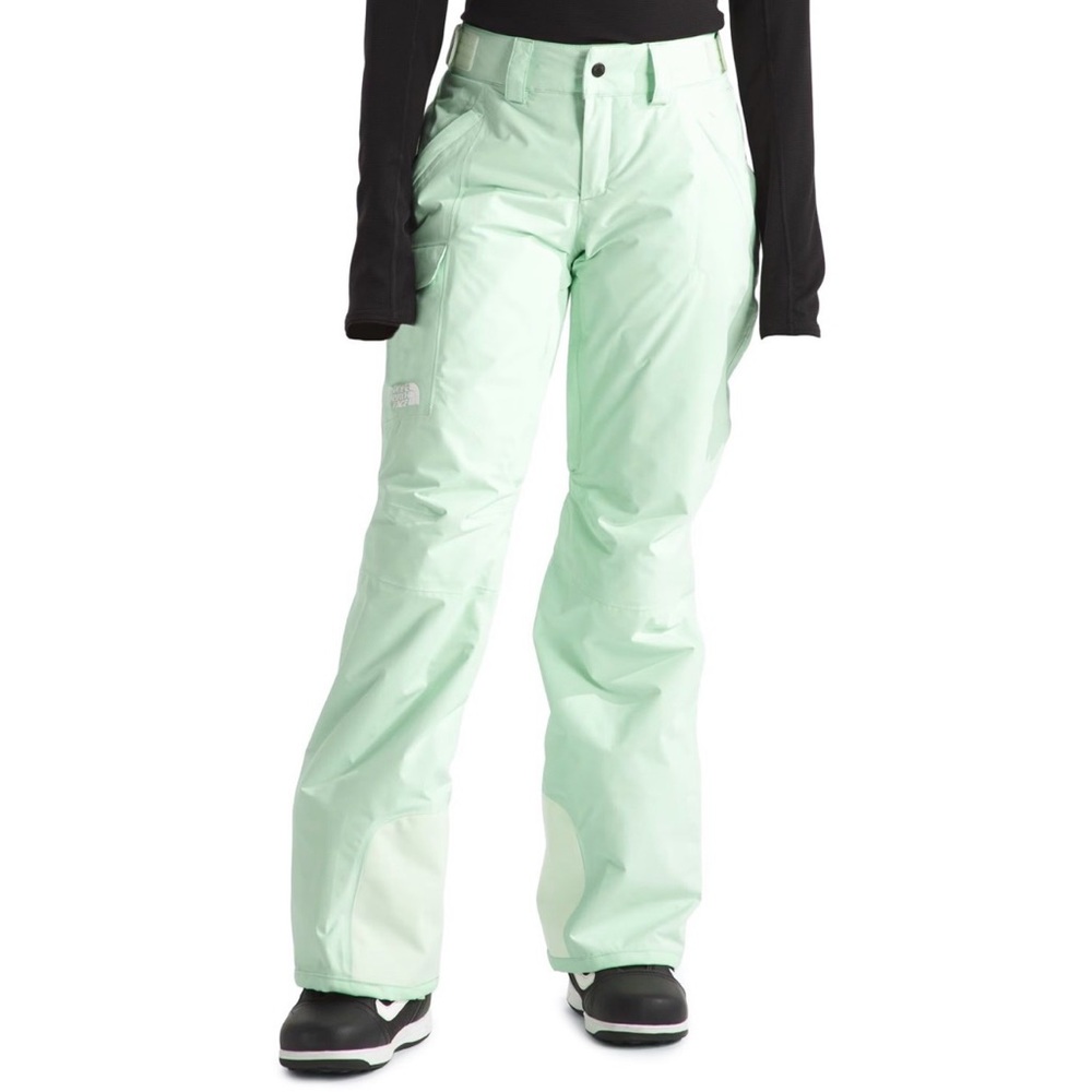The North Face Mint Green Plus Freedom Ski Pant- insulated